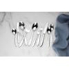 image:imageLenox Silverware Set Butterfly Meadow 2Piece Spreader Set 1810 Stainless Steel Dishwasher Safe Porcelain Handles Butter Knife Cheese Spreader Home And Kitchen Utensils Sets Silver 2 Piece65Piece Flatwate Set