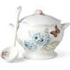 image:imageLenox Butterfly Meadow 3Piece Stackable Bowl Set 305 LB MultiSoup ToureenLadle