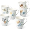 image:imageLenox 892798 Butterfly Meadow 6Piece Mug SetMugs  Set of 6