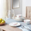 image:imageLenox Butterfly Meadow Hydrangea 4Piece Porcelain Mug Set 4 Count Pack of 1 Multi12Piece Dinnerware Set