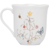 image:imageLenox 810138 Butterfly Meadow Seasonal 4Piece Mug Set Christmas Drinkware Holiday HostingMugs  Set of 4