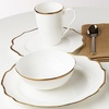 image:imageLenox 869129 Contempo Luxe Dinner Plate4Piece Place Setting