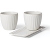 image:imageLenox 895081 French Perle Scallop Cylinder VaseHerb Pot with Tray