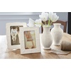 image:imageLenox Tabletop 8x10 Picture Frame French Perle White 8 x 10 Frame Stoneware 8x10 Picture Frames Bridal Shower Gifts Wedding Gifts House Decor Display 8 x 10inch Photo White 1 PieceBouquet Vase