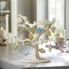 image:imageLenox Celebrate Flowers 10Piece Ornament Set 050 LB MultiOrnament Tree  Ivory