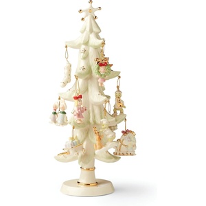 image:imageLenox Celebrate Flowers 10Piece Ornament Set 050 LB MultiOrnament Tree and 12Piece Ornament Set  Grinch