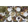image:imageLenox 891196 French Perle Groove White 12Piece Pasta Bowl Dinnerware Set Service For 412Piece Dinnerware Set Bowls