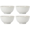 image:imageLenox 891196 French Perle Groove White 12Piece Pasta Bowl Dinnerware Set Service For 412Piece Dinnerware Set Bowls