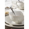 image:imageLenox 891196 French Perle Groove White 12Piece Pasta Bowl Dinnerware Set Service For 412Piece Dinnerware Set Bowls