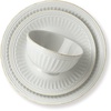 image:imageLenox 891196 French Perle Groove White 12Piece Pasta Bowl Dinnerware Set Service For 412Piece Place Setting