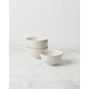 image:imageLenox 891196 French Perle Groove White 12Piece Pasta Bowl Dinnerware Set Service For 4AllPurpose Bowls  Set of 4