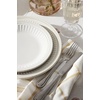 image:imageLenox 891196 French Perle Groove White 12Piece Pasta Bowl Dinnerware Set Service For 4AllPurpose Bowls  Set of 4