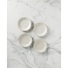 image:imageLenox 891196 French Perle Groove White 12Piece Pasta Bowl Dinnerware Set Service For 4Dessert Plates  Set of 4