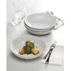 image:imageLenox 891196 French Perle Groove White 12Piece Pasta Bowl Dinnerware Set Service For 4Dinner Bowls  Set of 4