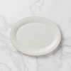 image:imageLenox 891196 French Perle Groove White 12Piece Pasta Bowl Dinnerware Set Service For 4Platter