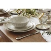image:imageLenox 893544 French Perle Scallop 4Piece Accent Plate Set Matte OffWhite4Piece Place Setting White