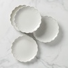 image:imageLenox 893544 French Perle Scallop 4Piece Accent Plate Set Matte OffWhiteAccent Plates  Set of 4