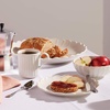 image:imageLenox 893544 French Perle Scallop 4Piece Accent Plate Set Matte OffWhiteAllPurpose Bowls  Set of 4