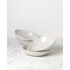 image:imageLenox 893544 French Perle Scallop 4Piece Accent Plate Set Matte OffWhiteDinner Bowls  Set of 4