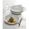 image:imageLenox 893544 French Perle Scallop 4Piece Accent Plate Set Matte OffWhiteDinner Bowls  Set of 4