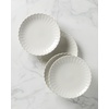 image:imageLenox 893544 French Perle Scallop 4Piece Accent Plate Set Matte OffWhiteDinner Plates  Set of 4 Perle