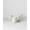image:imageLenox 893544 French Perle Scallop 4Piece Accent Plate Set Matte OffWhiteMugs  Set of 4