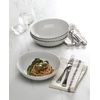 image:imageLenox 893544 French Perle Scallop 4Piece Accent Plate Set Matte OffWhitePasta Bowls  Set of 4
