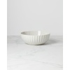 image:imageLenox 893544 French Perle Scallop 4Piece Accent Plate Set Matte OffWhiteServing Bowl White