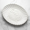 image:imageLenox 893544 French Perle Scallop 4Piece Accent Plate Set Matte OffWhiteTurkey Platter