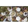 image:imageLenox 893544 French Perle Scallop 4Piece Accent Plate Set Matte OffWhiteTurkey Platter