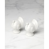 image:imageLenox 893544 French Perle Scallop 4Piece Accent Plate Set Matte OffWhiteTurkey Salt  Pepper Shakers