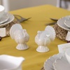 image:imageLenox 893544 French Perle Scallop 4Piece Accent Plate Set Matte OffWhiteTurkey Salt  Pepper Shakers