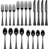 image:imageLenox 893677 Portola Black 20Piece Flatware Set20 Count