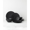 image:imageLenox 895246 Lx Collective Black Dinner Plates Set Of 412Piece Dinnerware Set