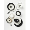 image:imageLenox 895246 Lx Collective Black Dinner Plates Set Of 412Piece Dinnerware Set