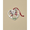 image:imageLenox 895766 2024 Silverplated Disney Castle Metal Ornament ChristmasMickey Mouse First Christmas