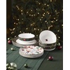 image:imageLenox 896870 Nutcracker 3Piece Ornament Set Christmas12Piece Dinnerware Set