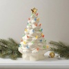 image:imageLenox 896878 Treasured Traditions Pink Lit Tree OrnamentLit Tree  Ivory