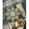 image:imageLenox 897621 2025 Champagne Bucket Ornament Christmas Holiday DecorationsGemmed Snowflake