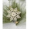 image:imageLenox 897621 2025 Champagne Bucket Ornament Christmas Holiday DecorationsSnowflake