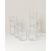 image:imageLenox 897841 Tuscany Classics Stackable Coolers Set Of 4 SmokeAssorted Glasses  Set of 12
