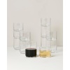 image:imageLenox 897841 Tuscany Classics Stackable Coolers Set Of 4 SmokeAssorted Glasses  Set of 12