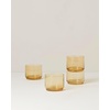 image:imageLenox 897841 Tuscany Classics Stackable Coolers Set Of 4 SmokeShort Glasses  Set of 4  Amber