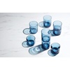 image:imageLenox 897841 Tuscany Classics Stackable Coolers Set Of 4 SmokeShort Glasses  Set of 4  Blue