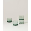 image:imageLenox 897841 Tuscany Classics Stackable Coolers Set Of 4 SmokeShort Glasses  Set of 4  Green