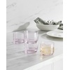 image:imageLenox 897841 Tuscany Classics Stackable Coolers Set Of 4 SmokeStackable Short Glasses  Set of 4 Blush