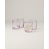 image:imageLenox 897841 Tuscany Classics Stackable Coolers Set Of 4 SmokeStackable Tall Glasses  Set of 4 Blush