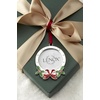 image:imageLenox Christmas Tree Ornaments Holly Frame Silverplated Ornament Round Picture Frame Red Ribbon for Hanging Christmas Decor Tree Decor Family Picture Ornaments Silver 1Piece 25x35Inch