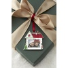 image:imageLenox Christmas Tree Ornaments House Frame Silverplated Ornament Square Picture Frame Red Ribbon for Hanging Christmas Decor Tree Decor Family Picture Ornaments Silver 1Piece 25x275Inch