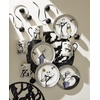 image:imageLenox Dinnerware Set Nightmare Before Christmas Accent Plates Set For 4 Jack Skellington Halloween Decor Indoor Porcelain Dishwasher Safe Microwave Safe Halloween Dishes WhiteBlack 4 PiecesAccent Plates